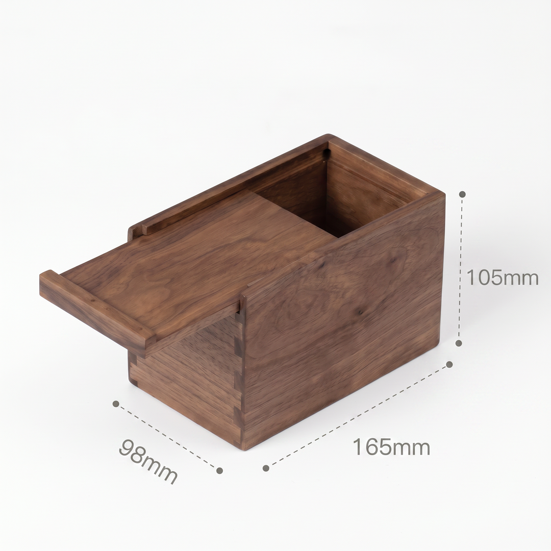 Black Walnut Serenity Hollow Walnut Pet Memorial Box