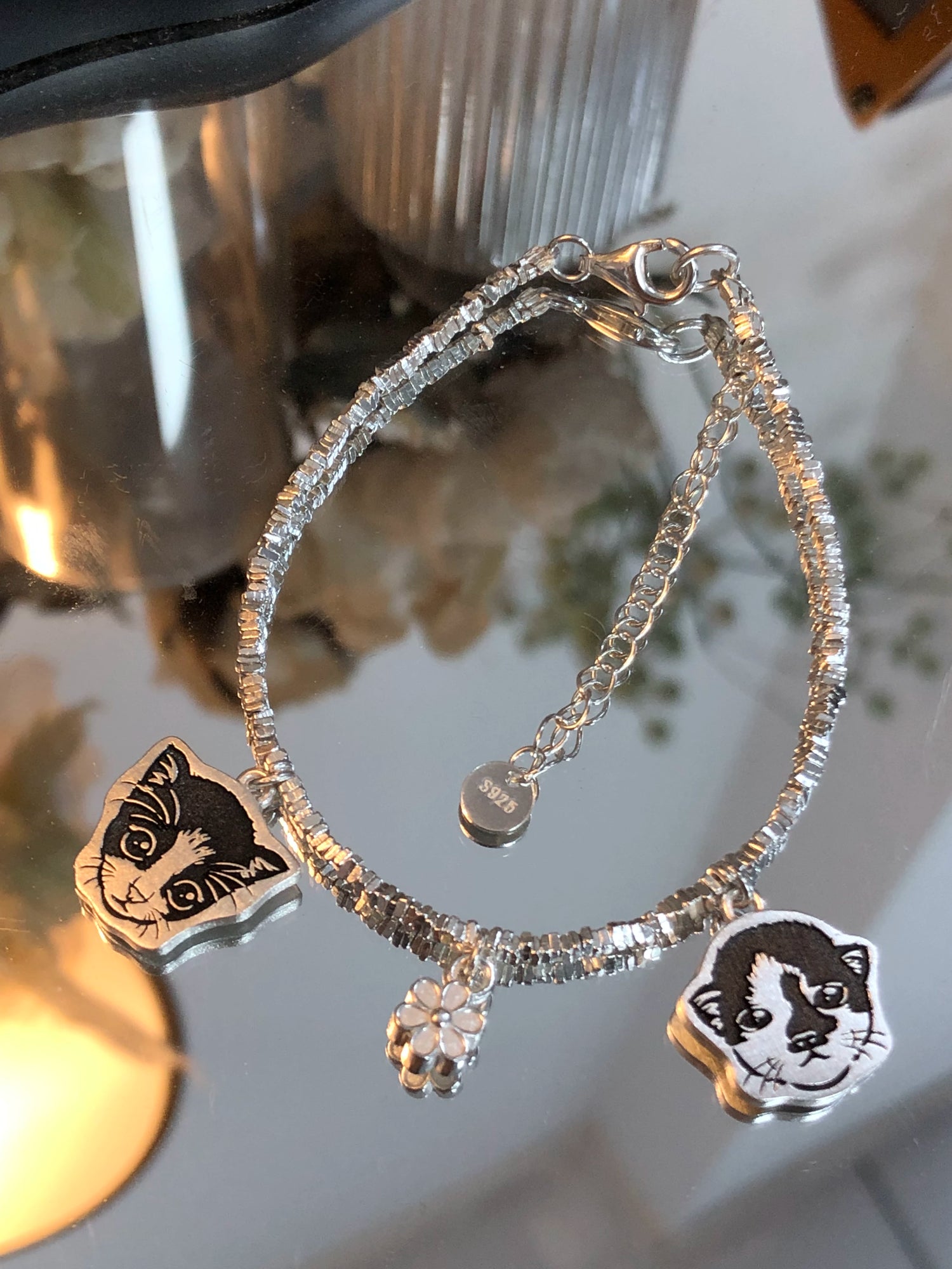 Lumira Custom Pet Portrait Charm Bracelet