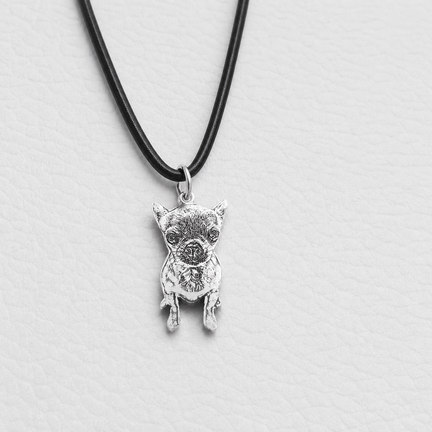 Aura Custom Pet Portrait Necklace