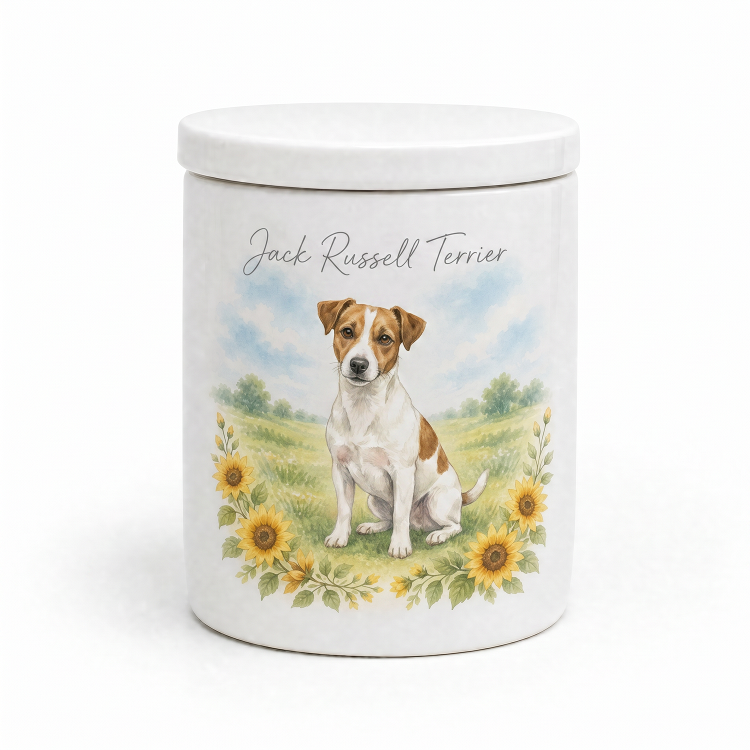 Ivy Pet Portrait Keepsake Urn