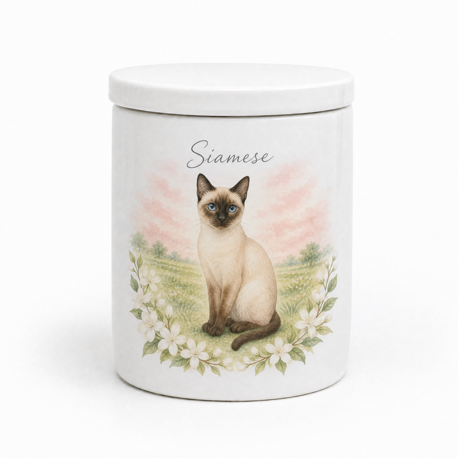 Ivy Pet Portrait Keepsake Urn