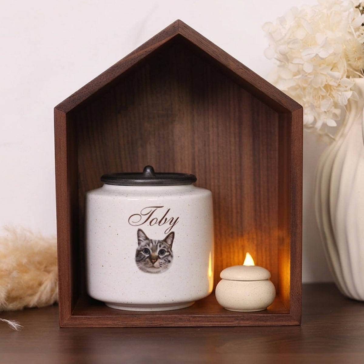 Gentle Rest Custom Pet Memory Jar Set